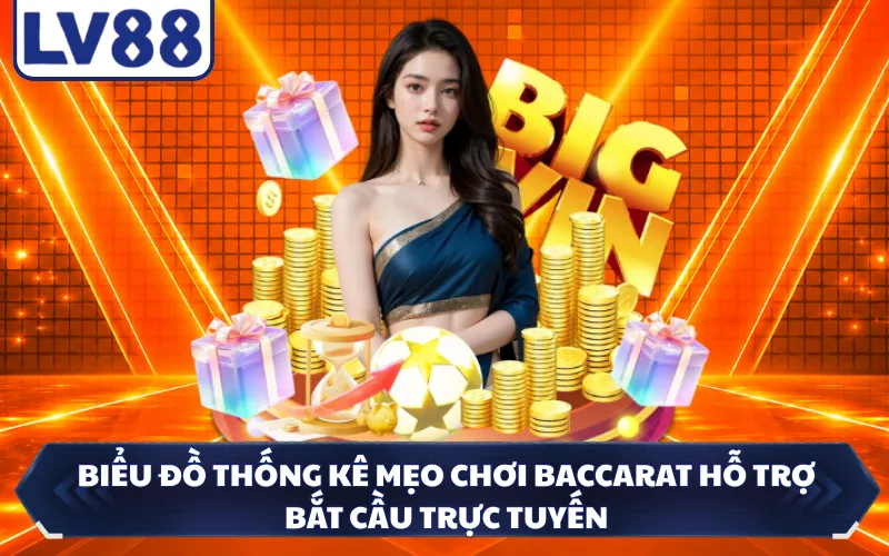 Biểu đồ thống kê mẹo chơi Baccarat hỗ trợ bắt cầu trực tuyến