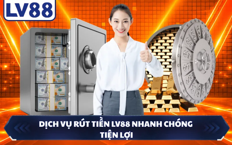 Dịch vụ rút tiền LV88 nhanh chóng tiện lợi