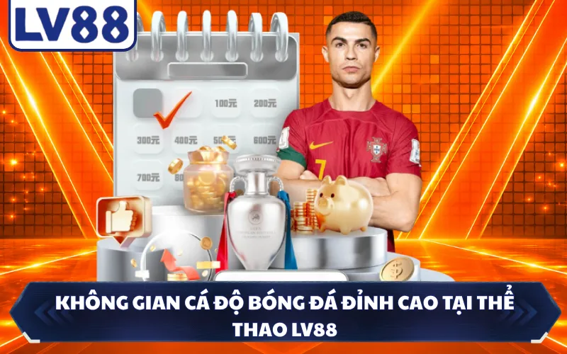 Không gian cá độ bóng đá đỉnh cao tại thể thao LV88