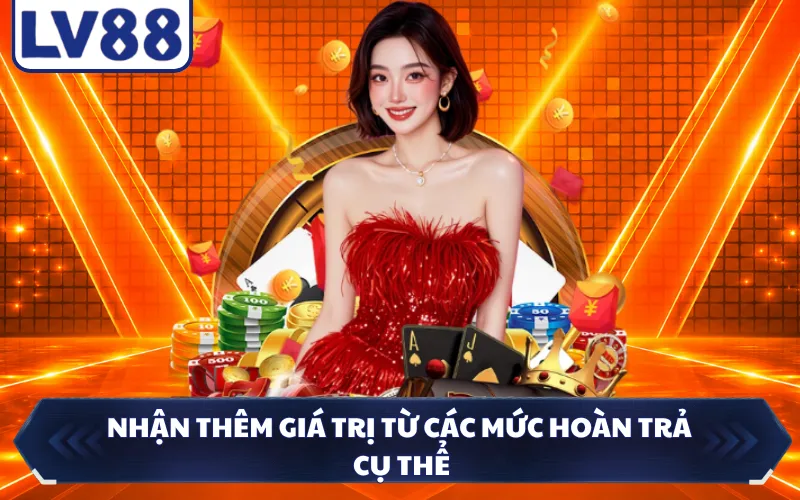 Nhận thêm giá trị từ các mức hoàn trả cụ thể