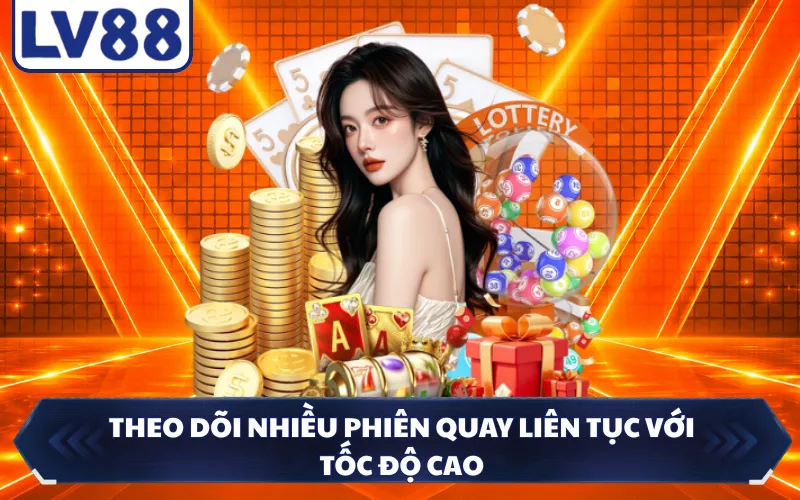 Theo dõi nhiều phiên quay liên tục với tốc độ cao