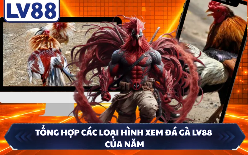 Tổng hợp các loại hình xem đá gà LV88 của năm