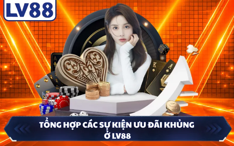 Tổng hợp các sự kiện ưu đãi khủng ở LV88